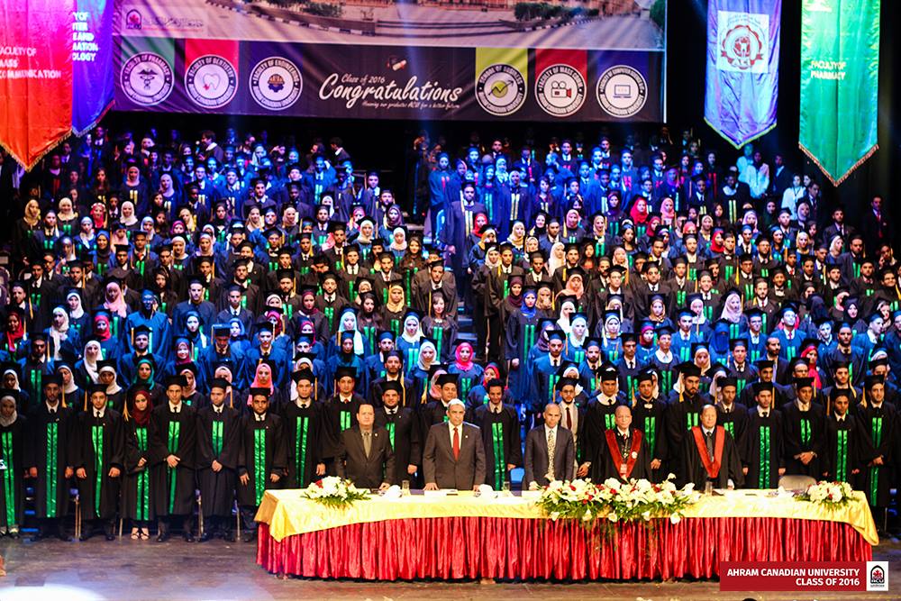 Ahram Canadian University Graduation Ceremony