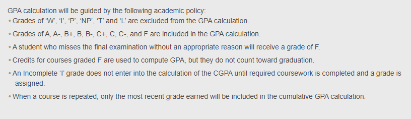 Calculating and Understanding your GPA
